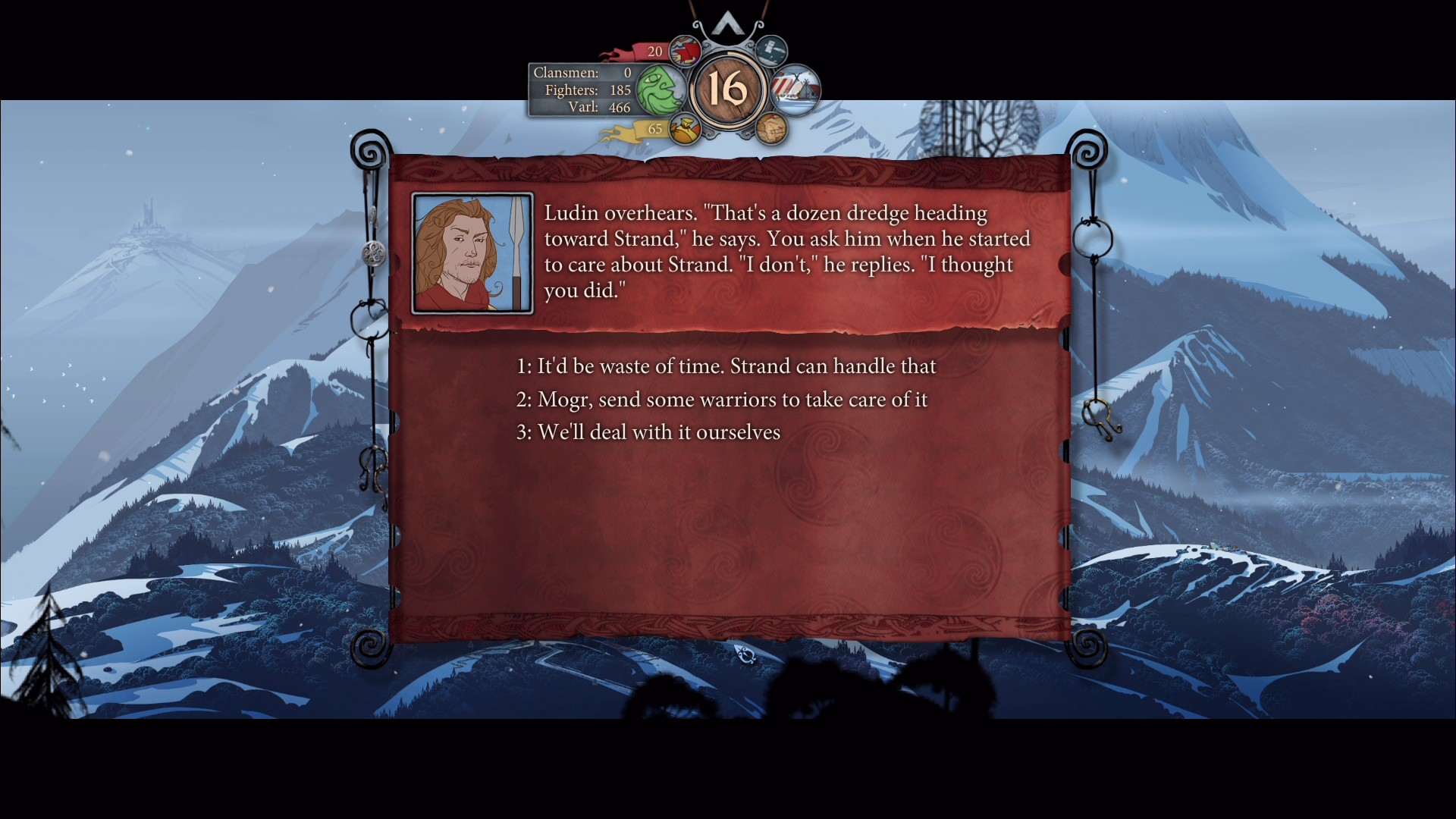 Скриншот из игры The Banner Saga - 12