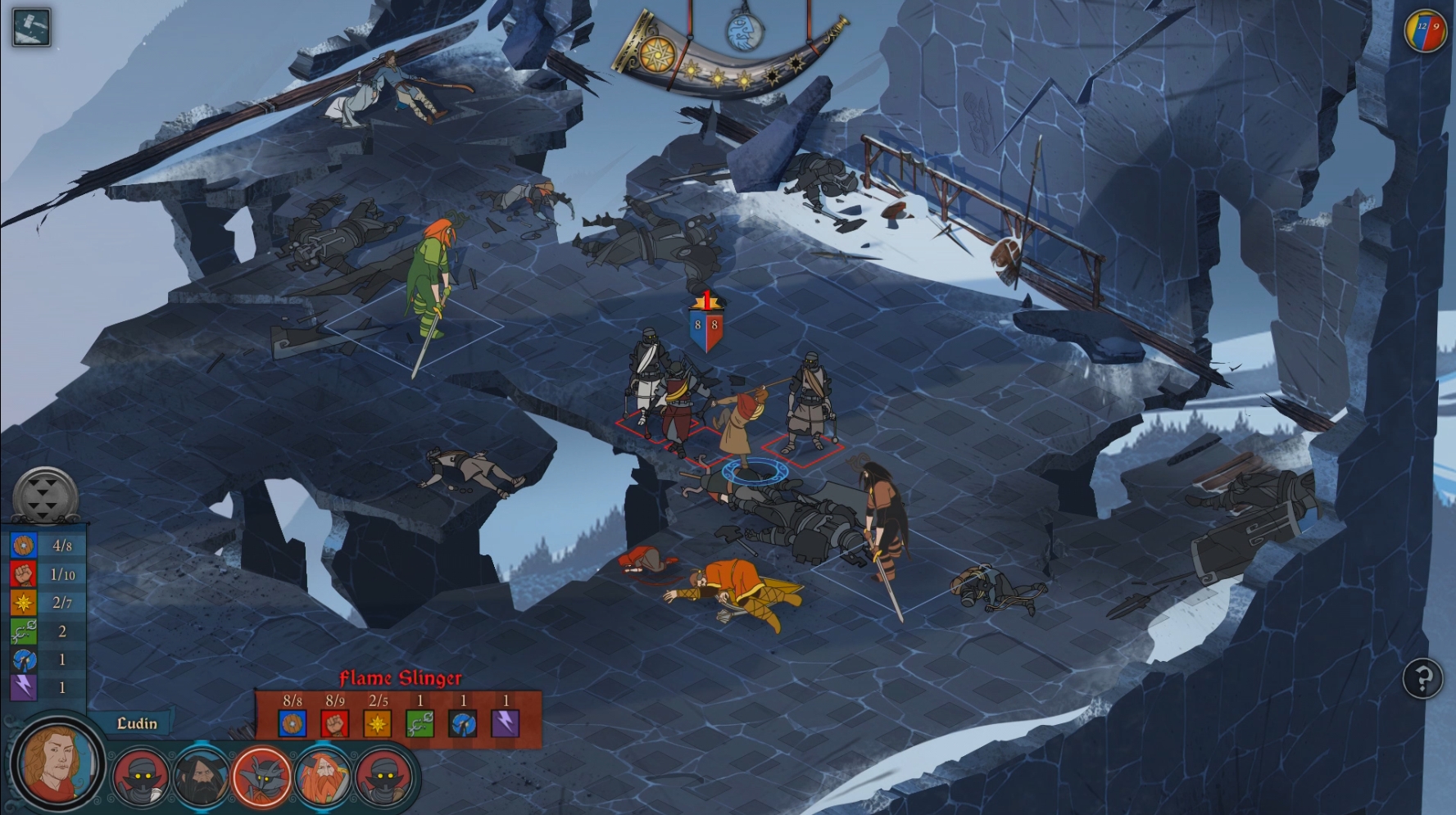 Скриншот из игры The Banner Saga - 9