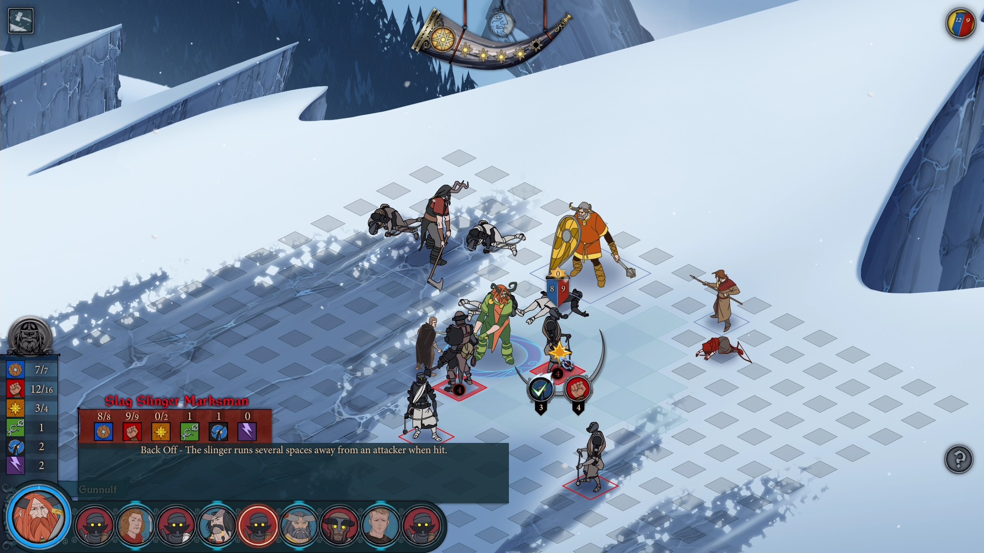 Скриншот из игры The Banner Saga - 26