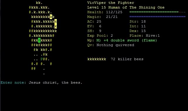 Скриншот из игры Dungeon Crawl Stone Soup - 9
