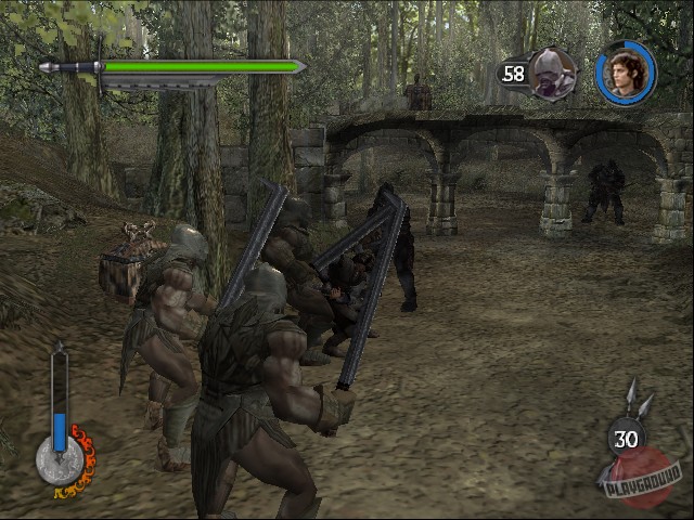 Скриншот из игры The Lord of the Rings: The Two Towers - 11