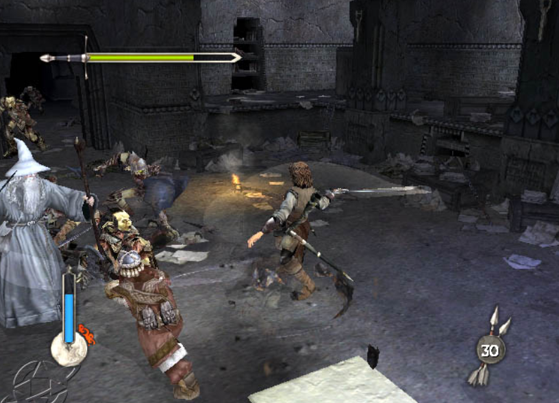 Скриншот из игры The Lord of the Rings: The Two Towers - 6