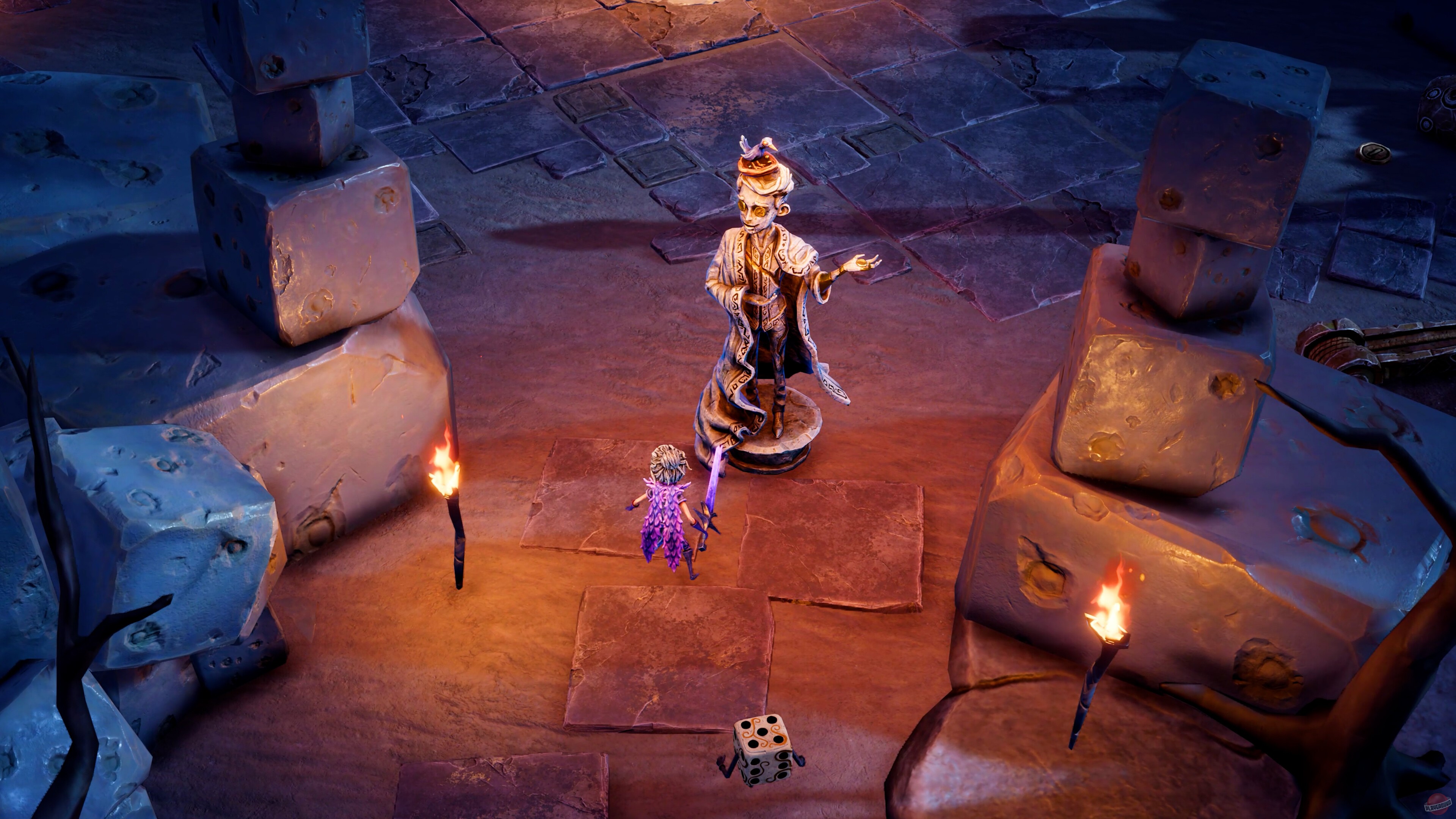 Скриншот из игры Lost in Random: The Eternal Die - 4