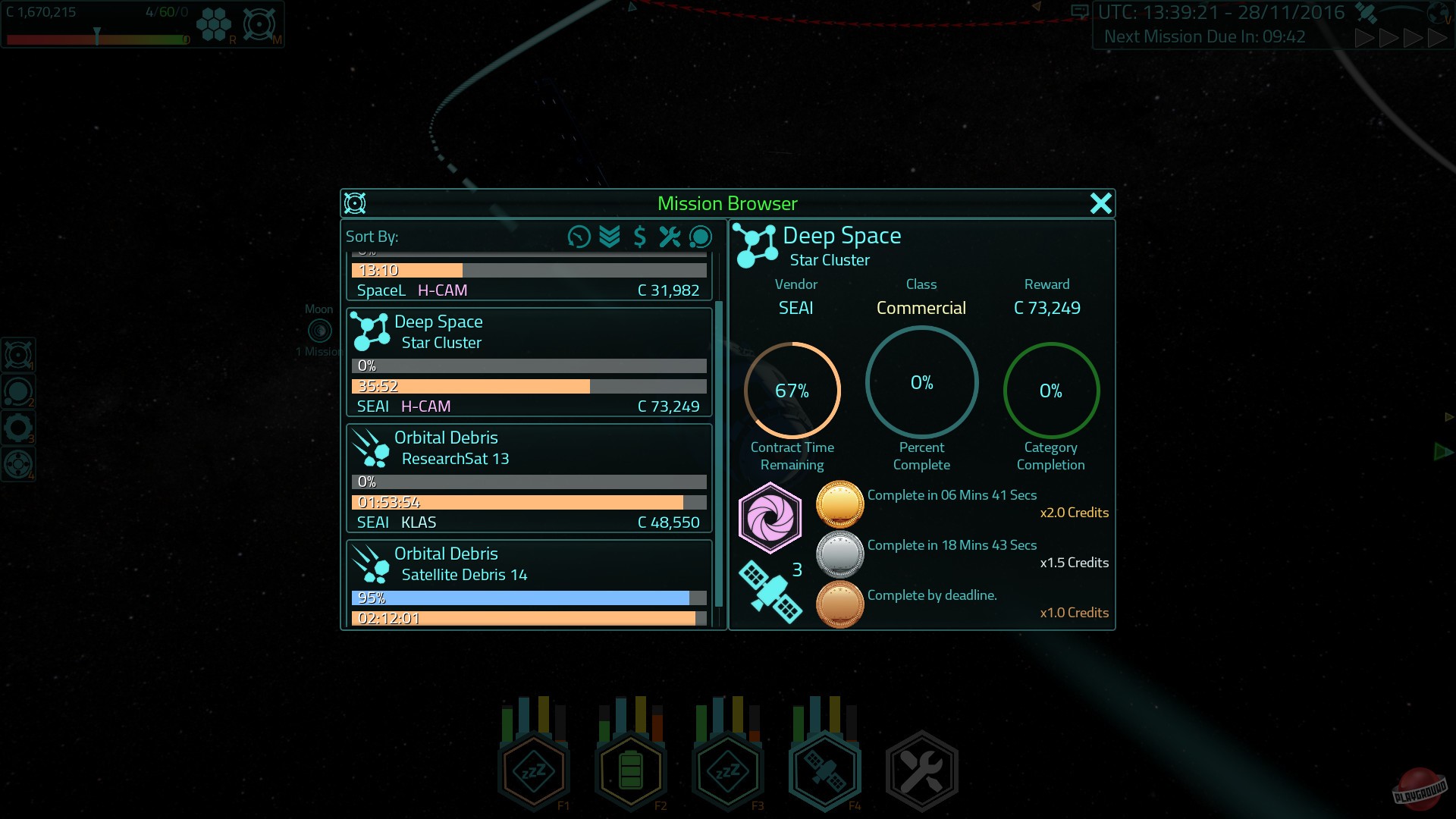 Скриншот из игры Satellite Command - 13
