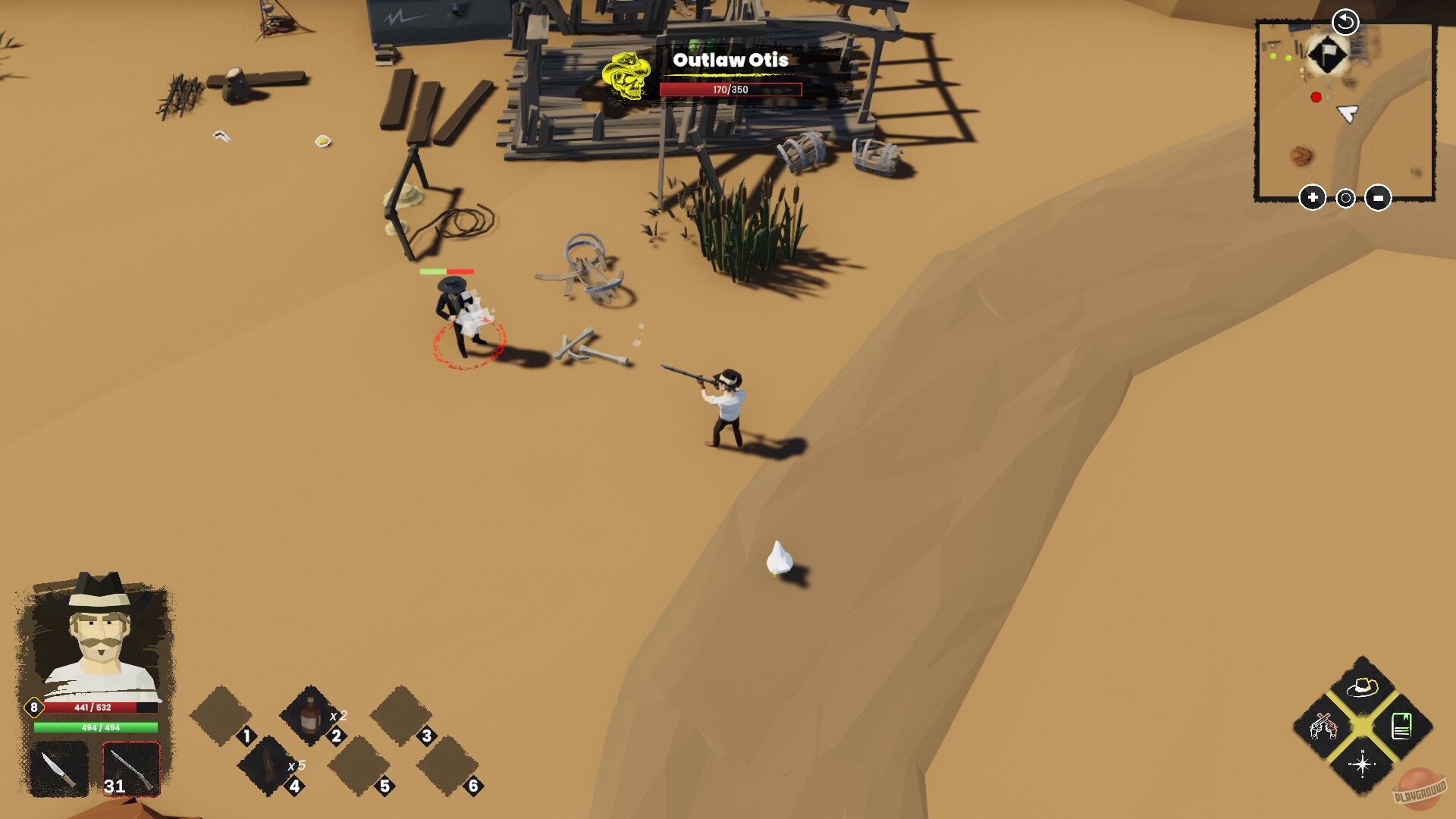 Скриншот из игры Dust & Courage: Jake Bolton's Journey - 1