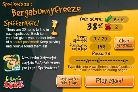 Скриншот из игры Luke Spotisode23: Bergabunnyfreeze - 3