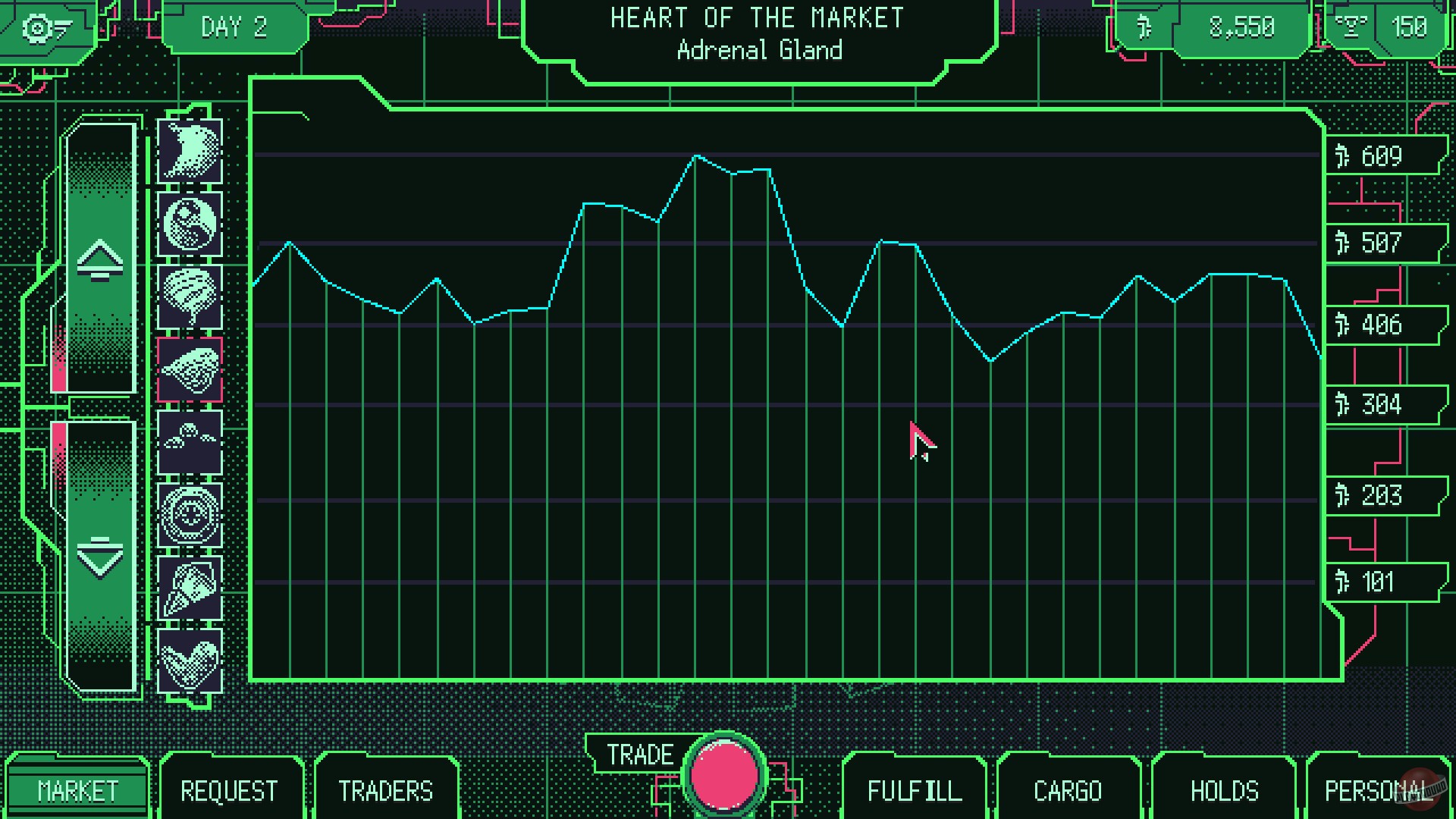 Скриншот из игры Space Warlord Organ Trading Simulator - 11