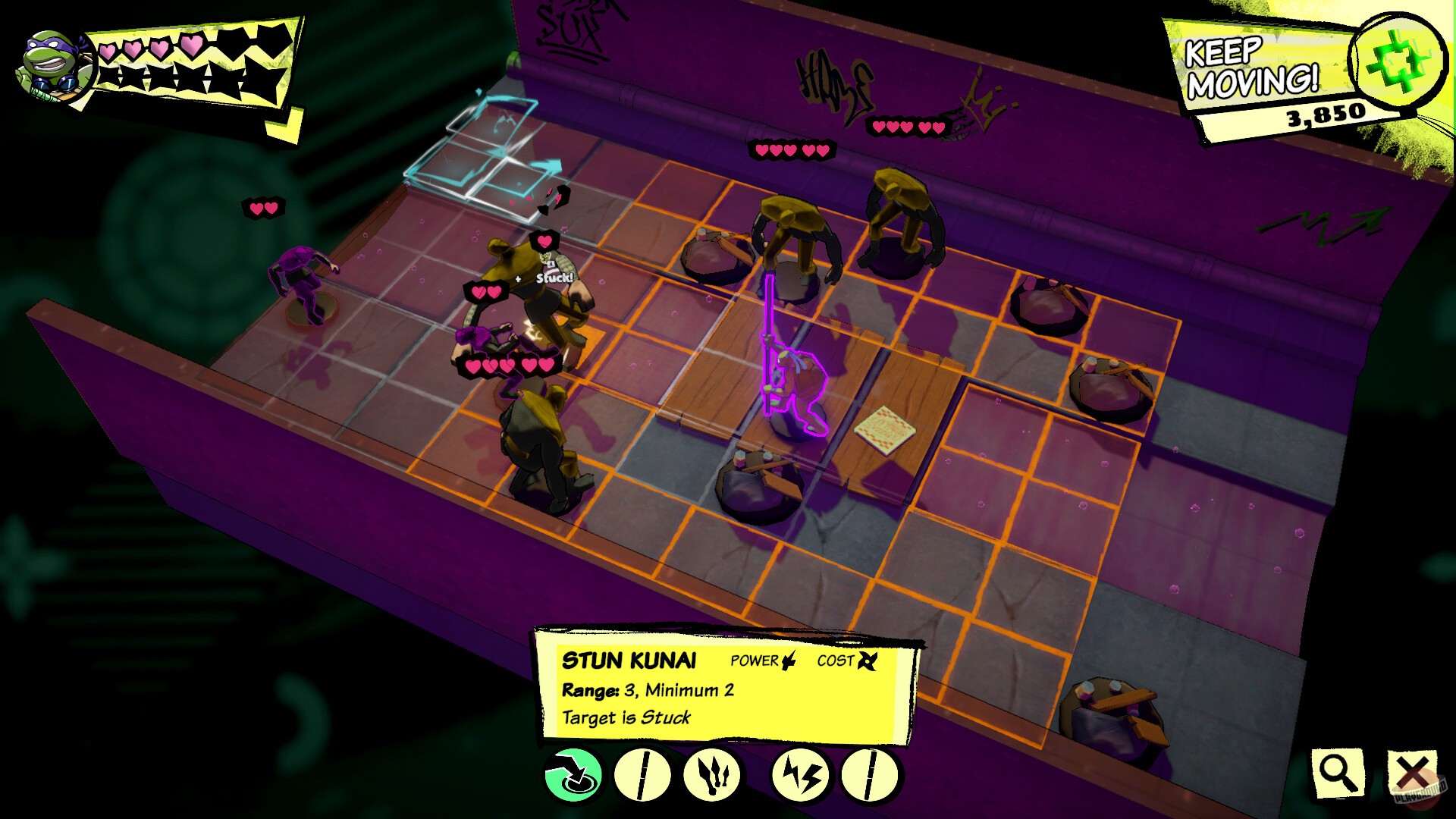 Скриншот из игры Teenage Mutant Ninja Turtles: Tactical Takedown - 15