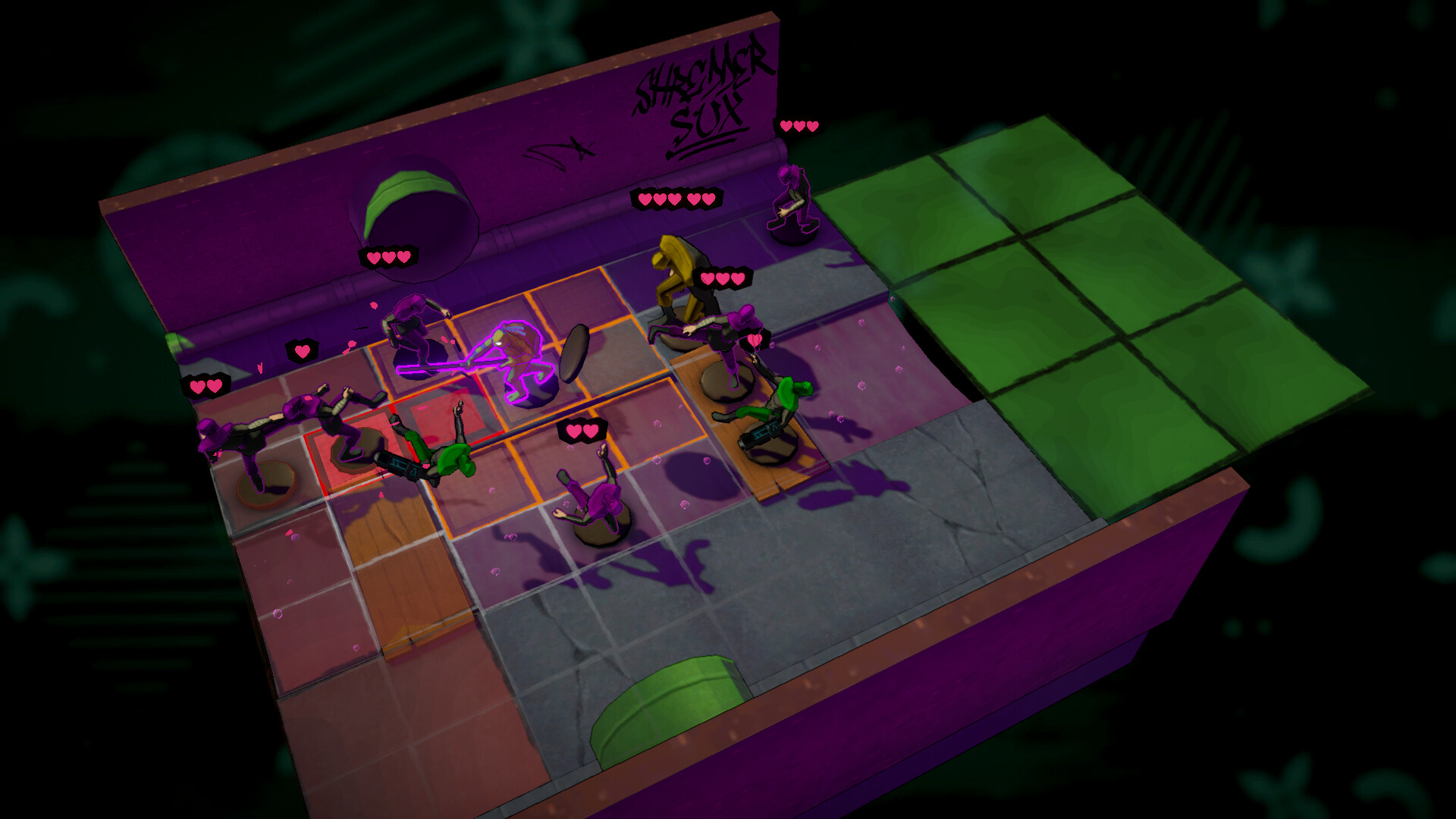 Скриншот из игры Teenage Mutant Ninja Turtles: Tactical Takedown - 1