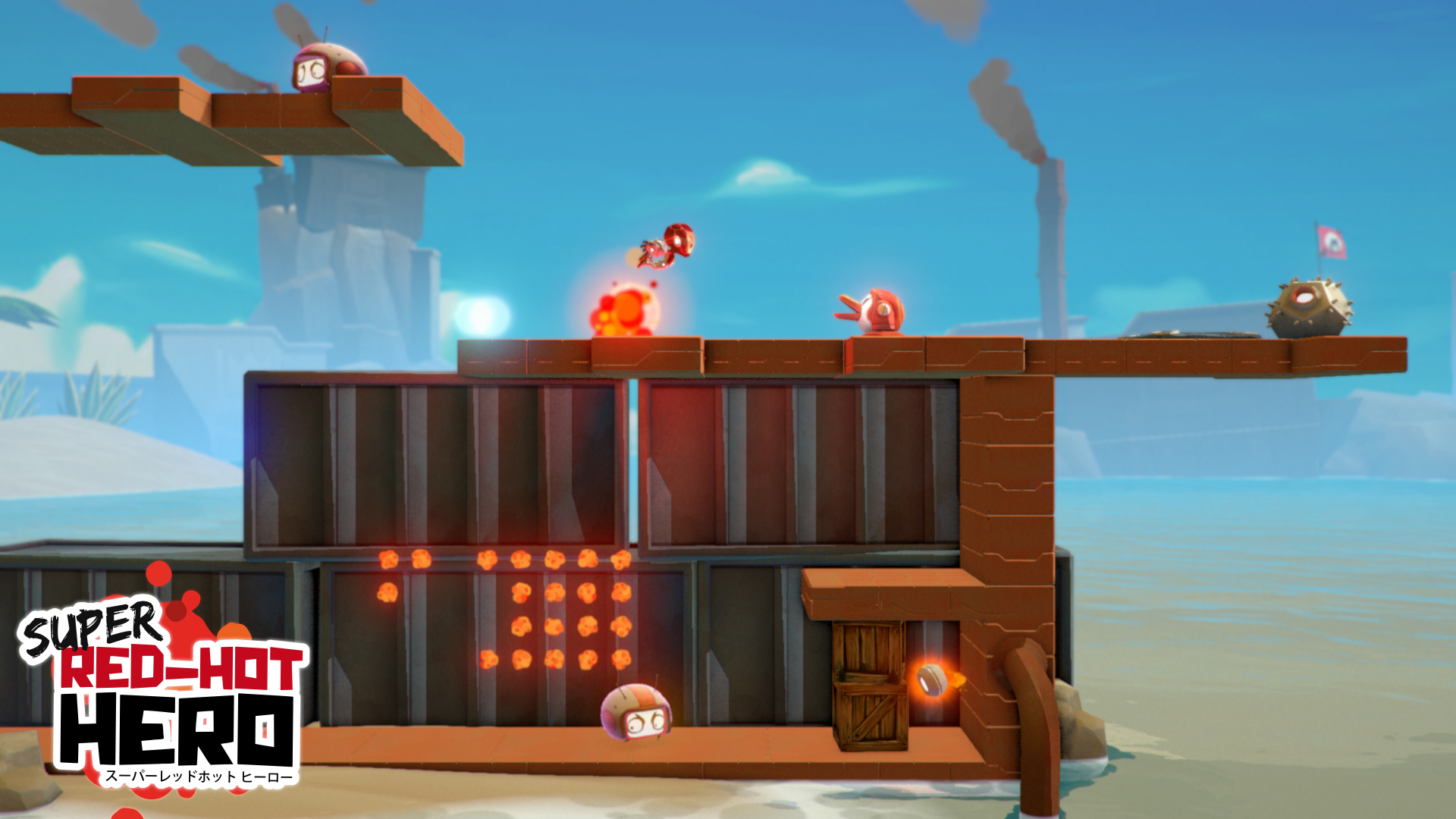 Скриншот из игры Super Red-Hot Hero - 4