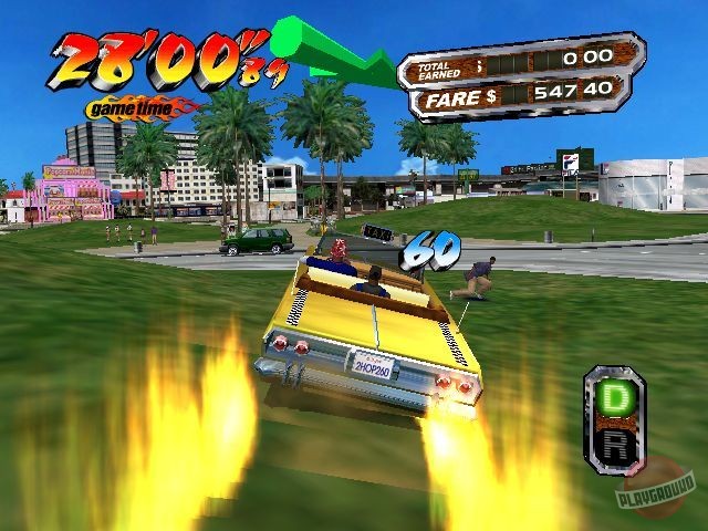 Скриншот из игры Crazy Taxi 3: High Roller - 14