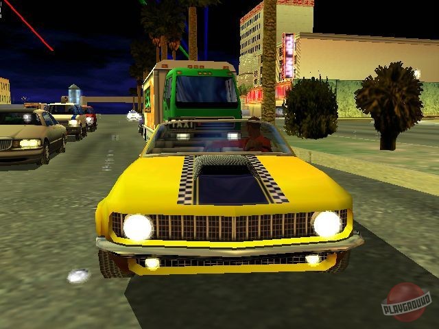 Скриншот из игры Crazy Taxi 3: High Roller - 10