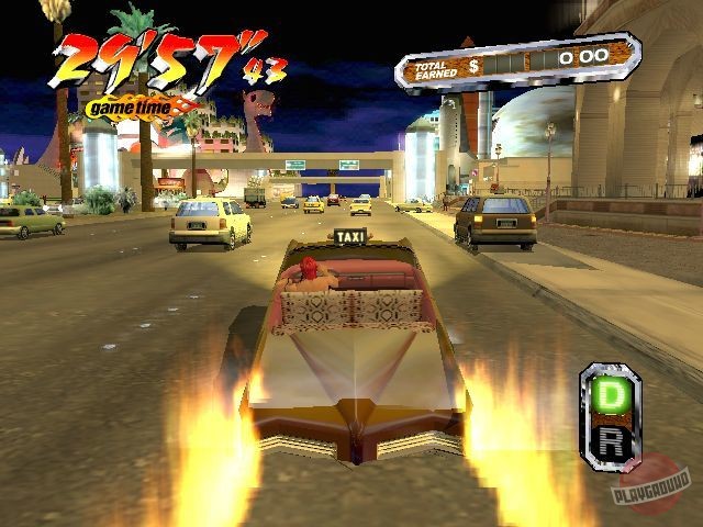 Скриншот из игры Crazy Taxi 3: High Roller - 6