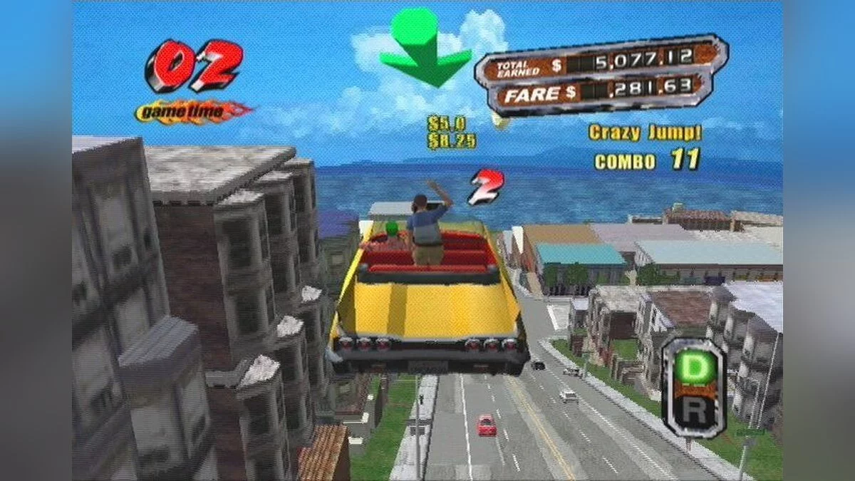 Скриншот из игры Crazy Taxi 3: High Roller - 7