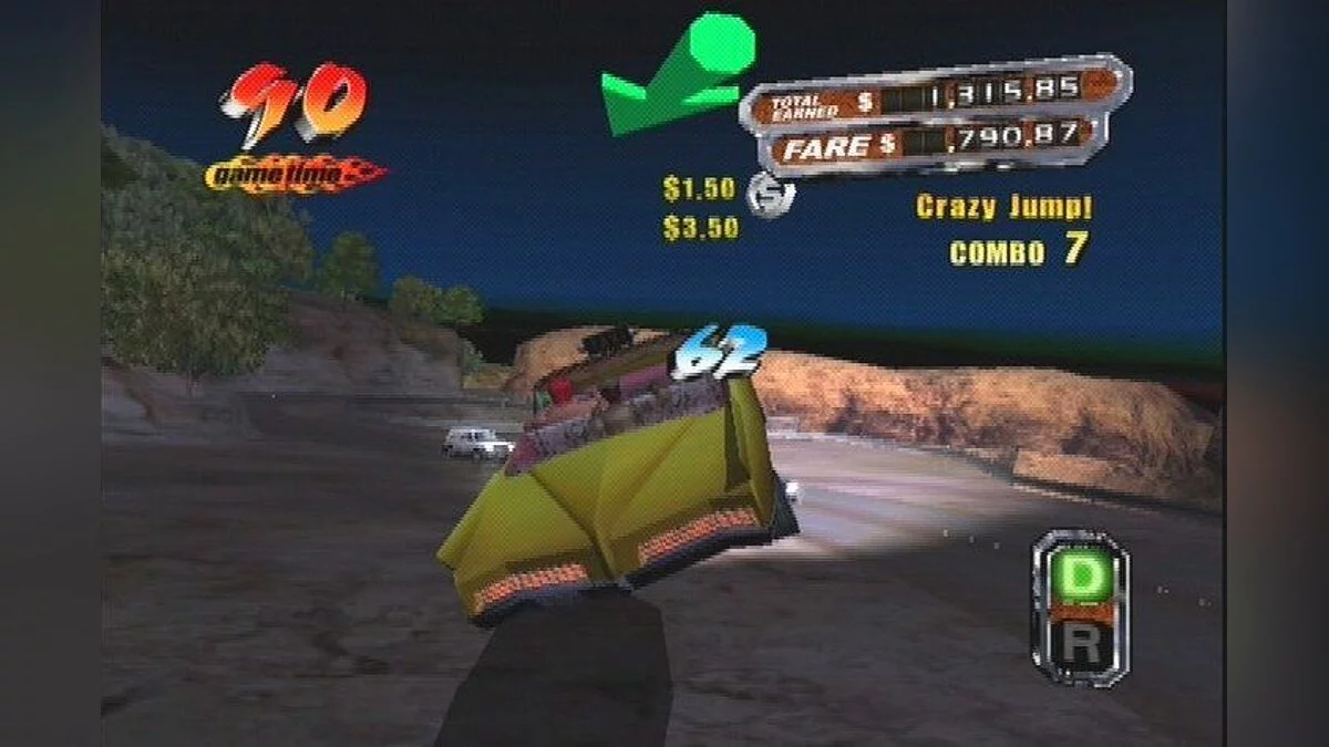 Скриншот из игры Crazy Taxi 3: High Roller - 17