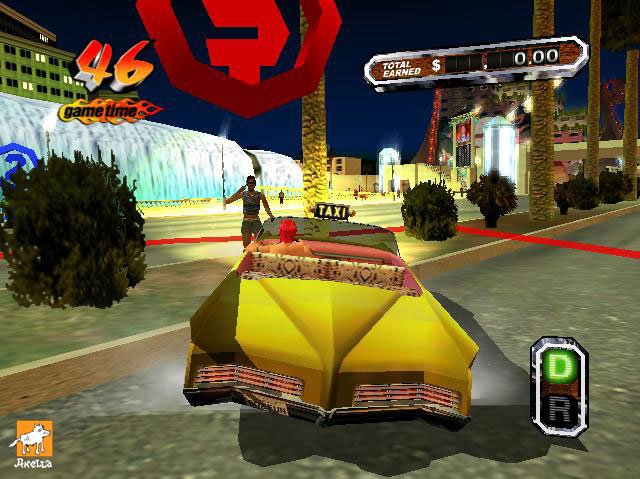 Скриншот из игры Crazy Taxi 3: High Roller - 2