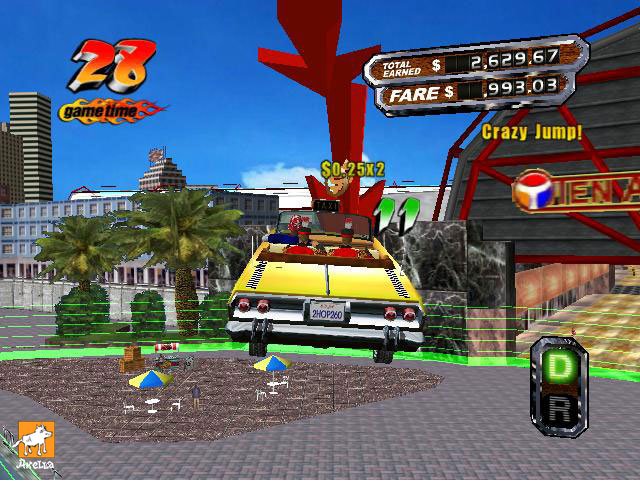 Скриншот из игры Crazy Taxi 3: High Roller - 5