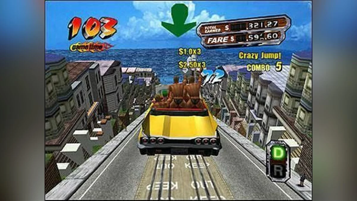 Скриншот из игры Crazy Taxi 3: High Roller - 9
