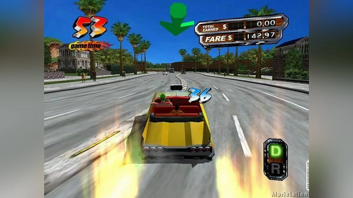 Скриншот из игры Crazy Taxi 3: High Roller - 13