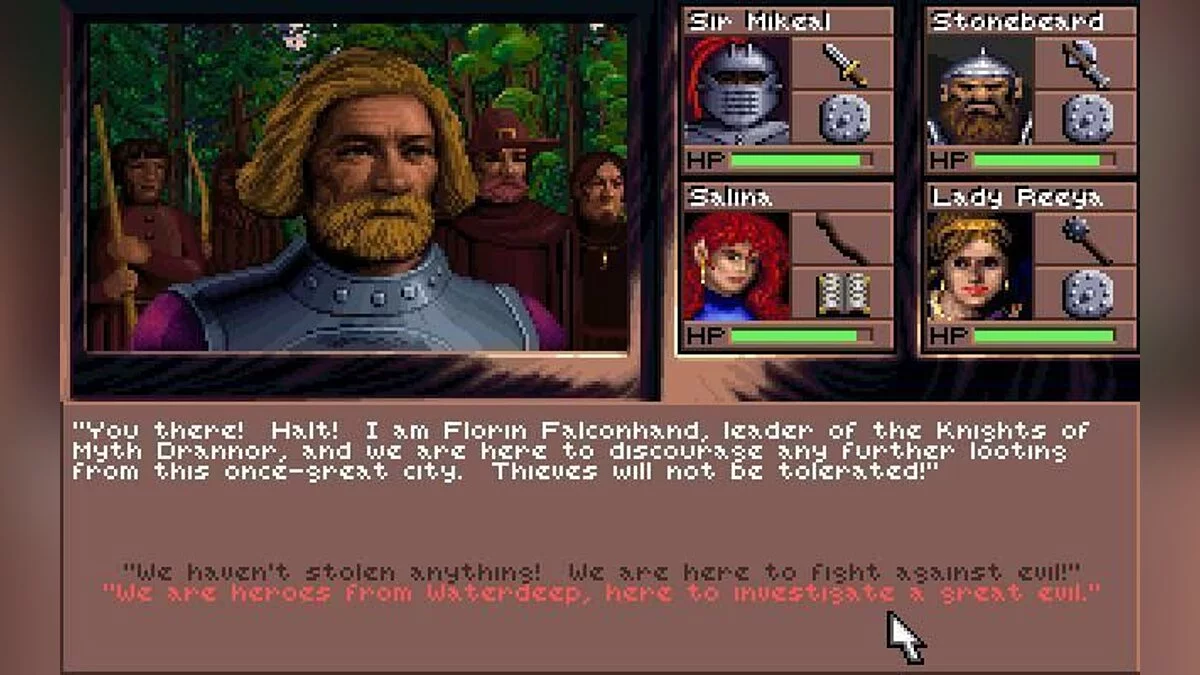 Скриншот из игры Eye of the Beholder 3: Assault on Myth Drannor - 9