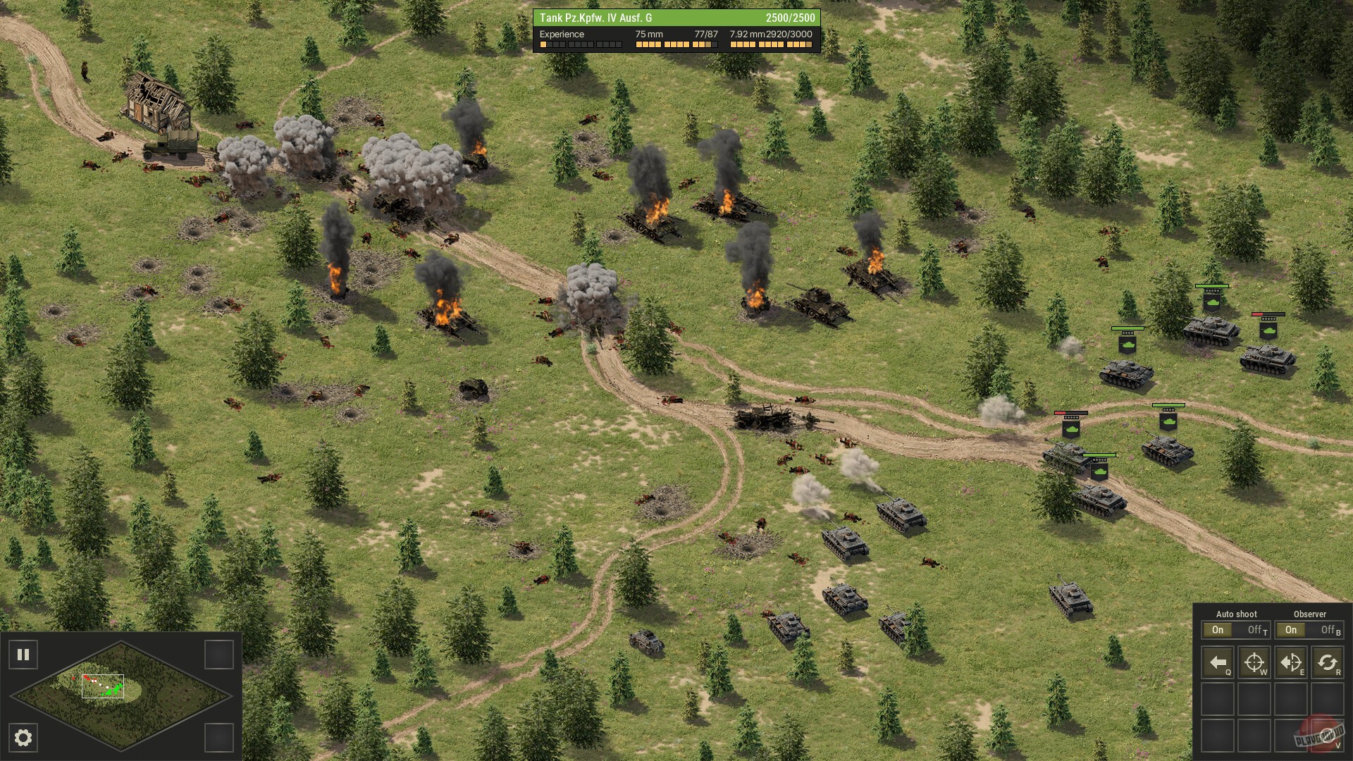 Скриншот из игры Panzer Strike! - 4