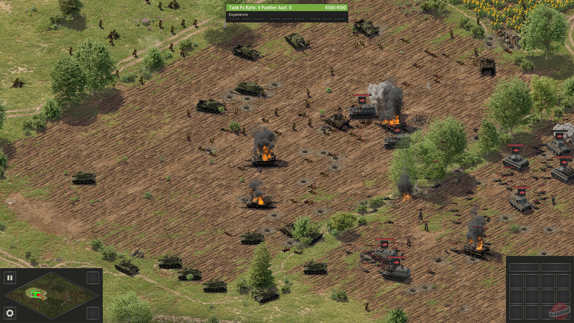 Скриншот из игры Panzer Strike! - 6