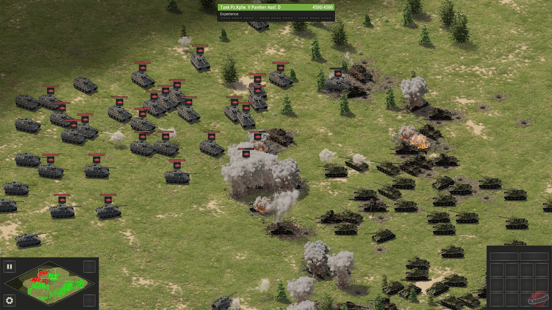 Скриншот из игры Panzer Strike! - 3