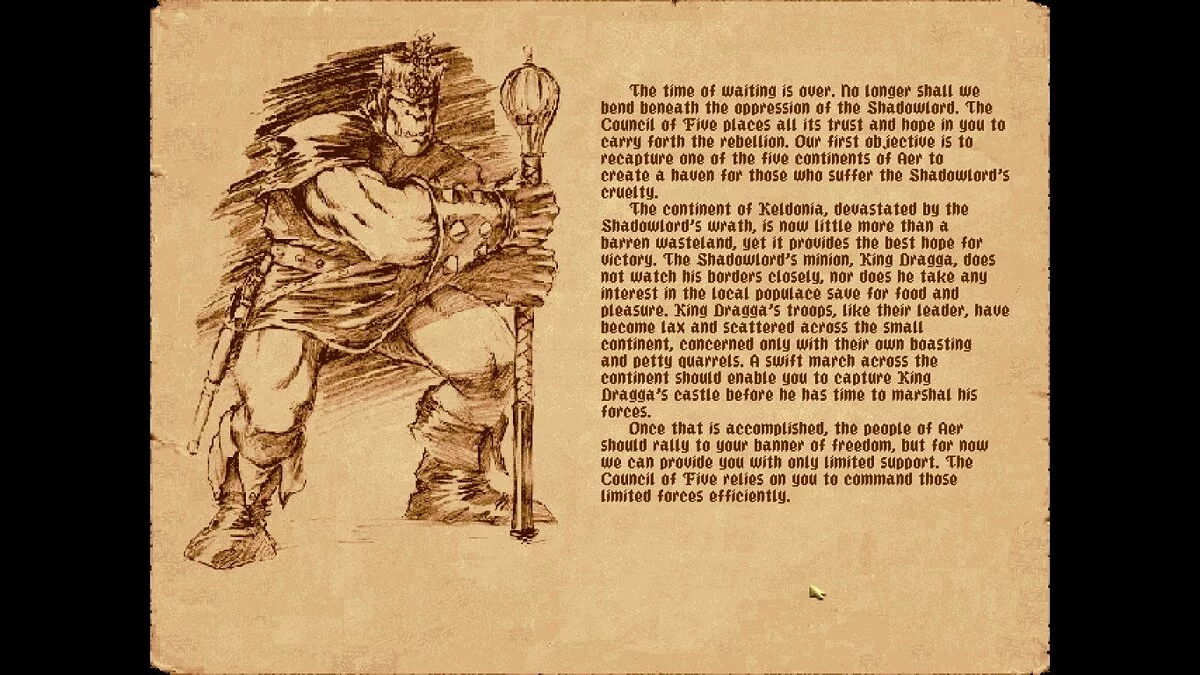 Скриншот из игры Fantasy General - 4