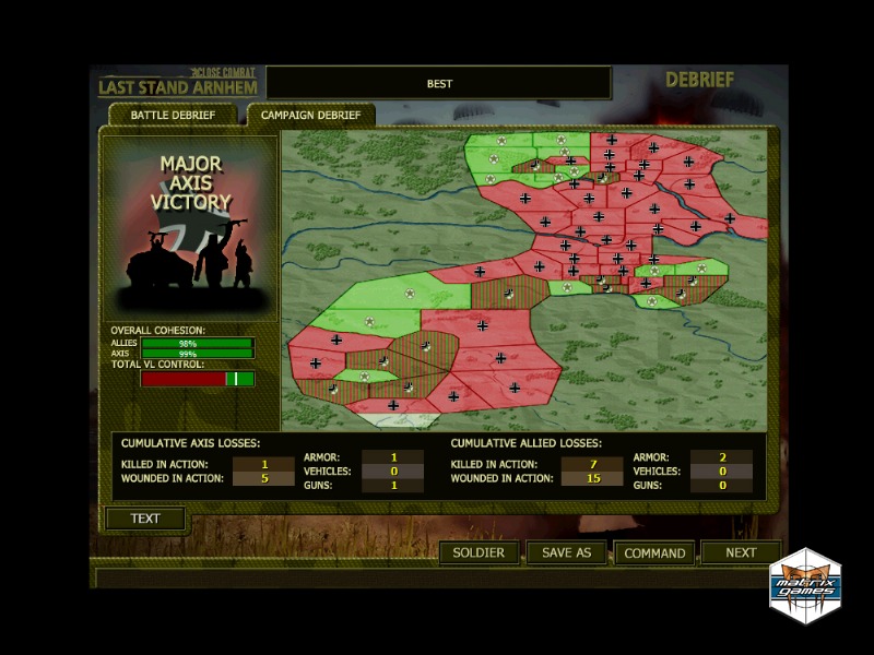 Скриншот из игры Close Combat: Last Stand Arnhem - 27
