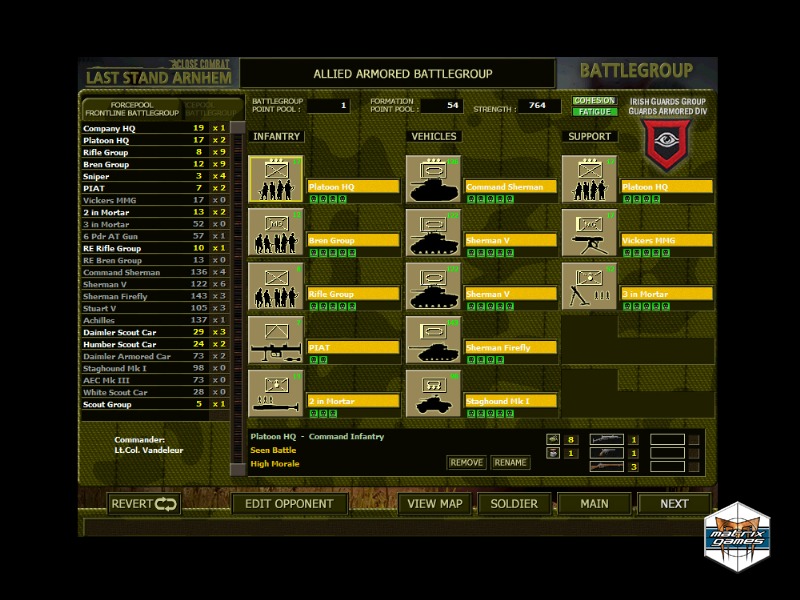 Скриншот из игры Close Combat: Last Stand Arnhem - 51