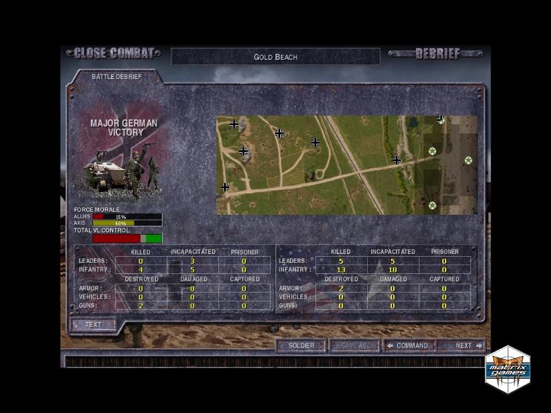 Скриншот из игры Close Combat: The Longest Day - 22