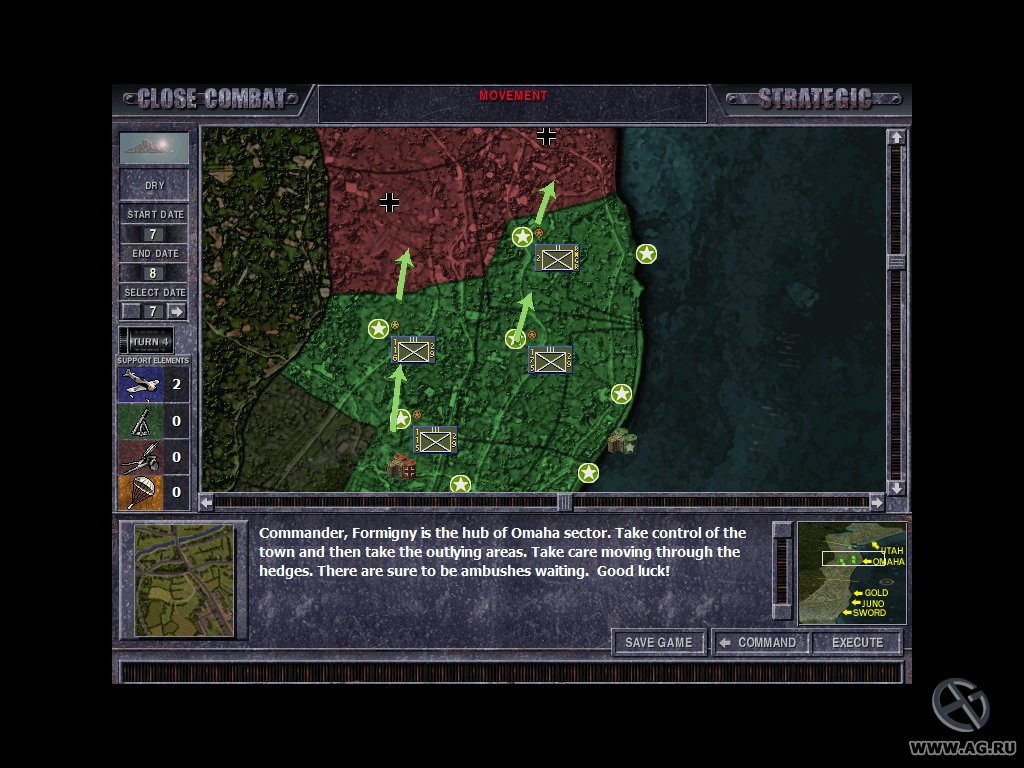 Скриншот из игры Close Combat: The Longest Day - 31
