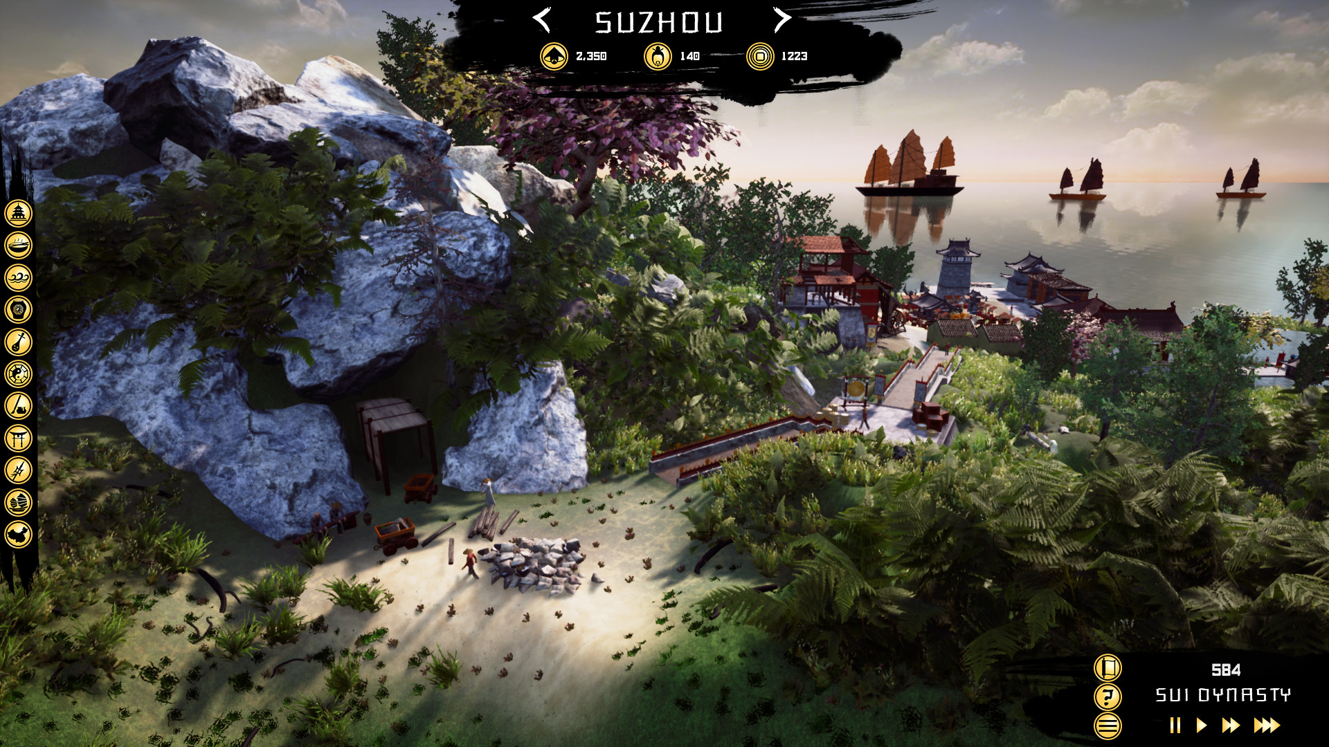 Скриншот из игры Builders of China - 1