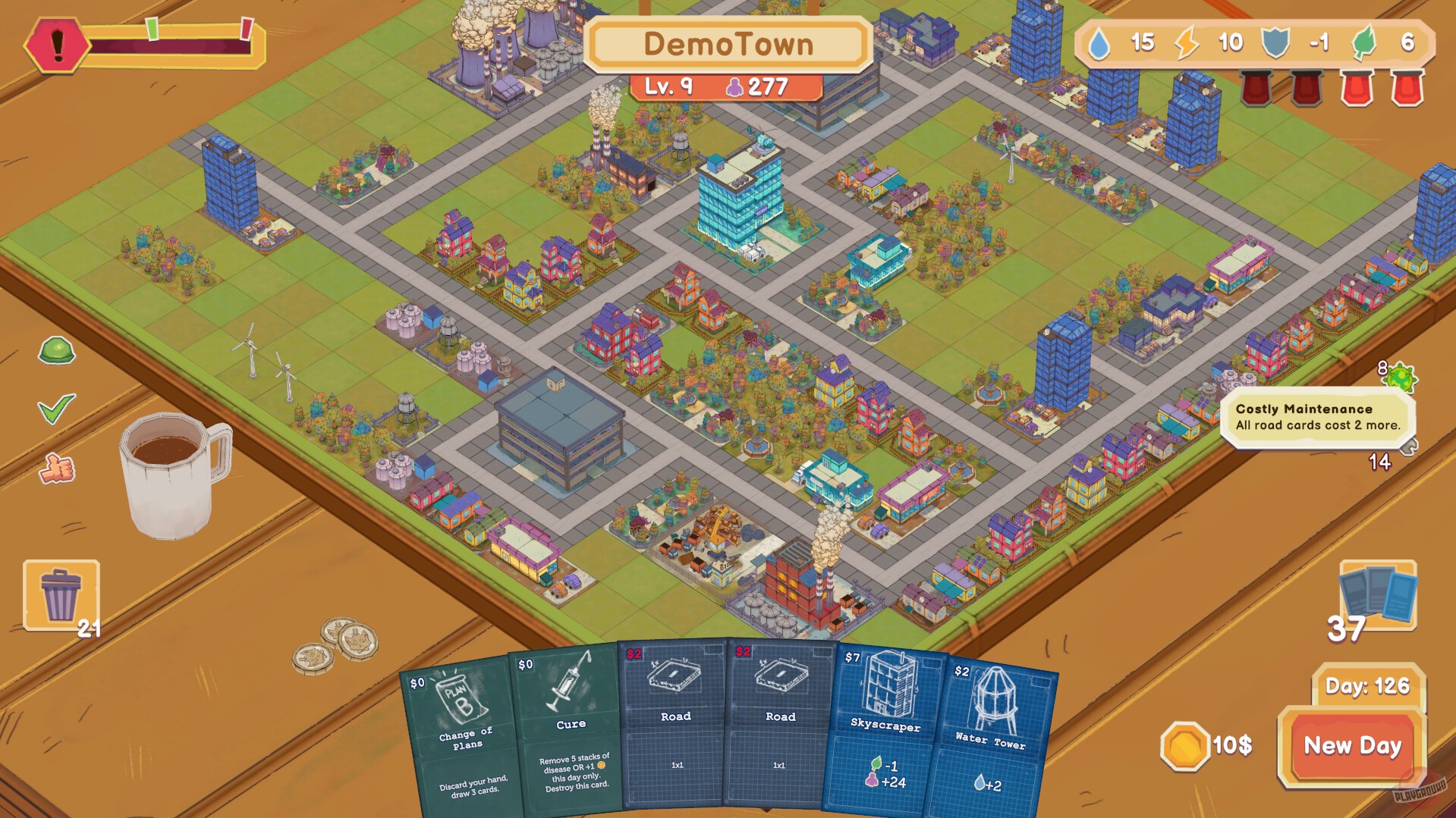 Скриншот из игры Cardboard Town - 7