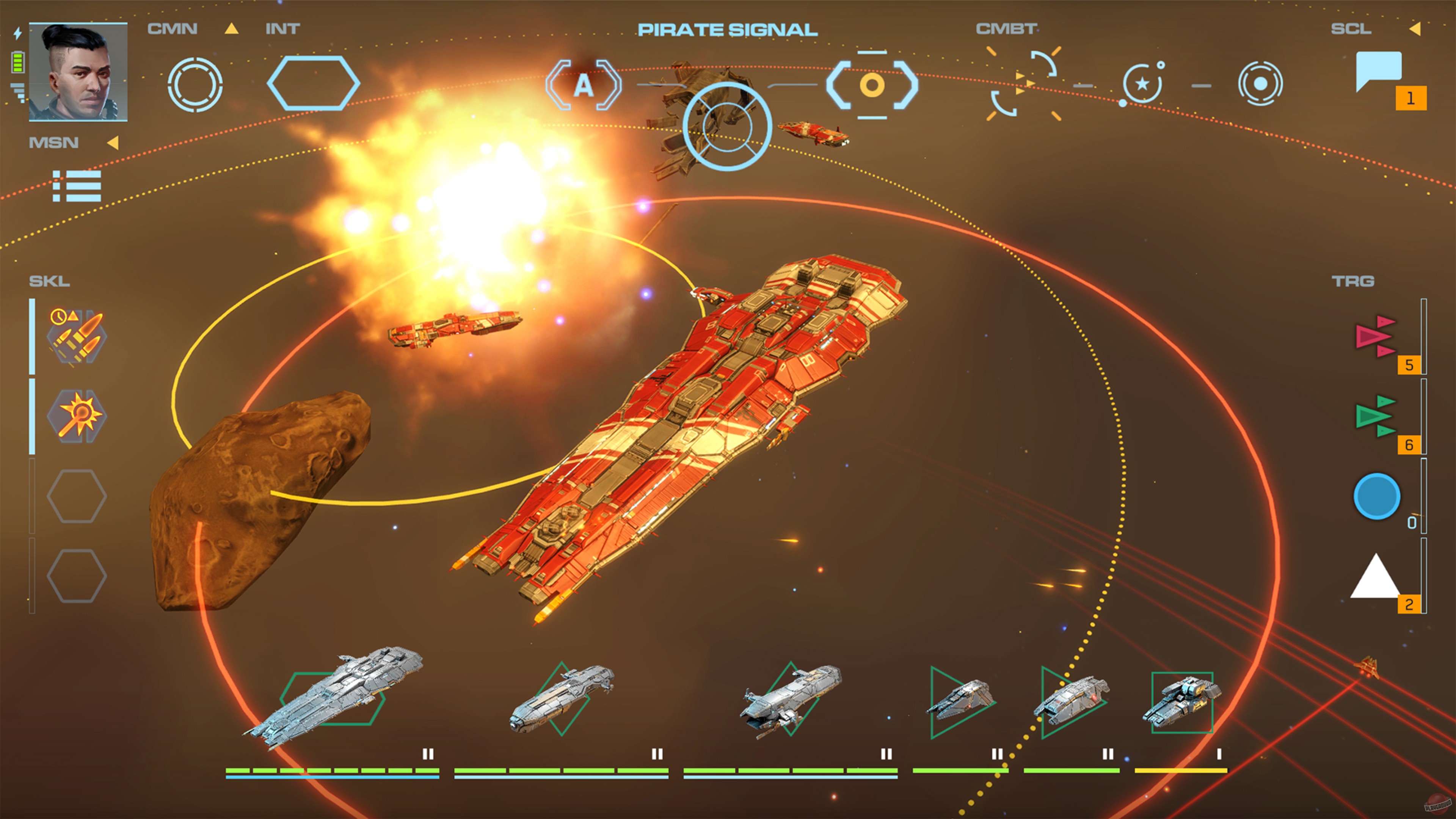 Скриншот из игры Homeworld Mobile - 6