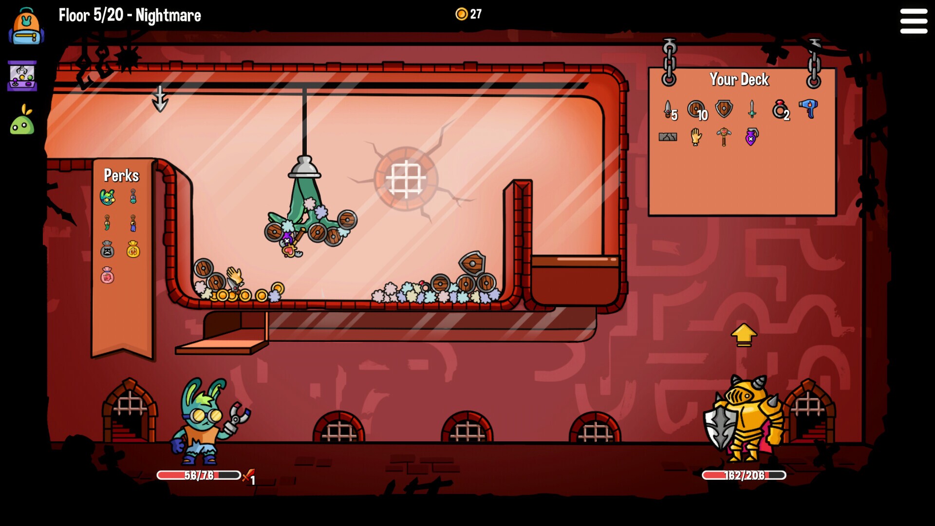 Скриншот из игры Dungeon Clawler - 52