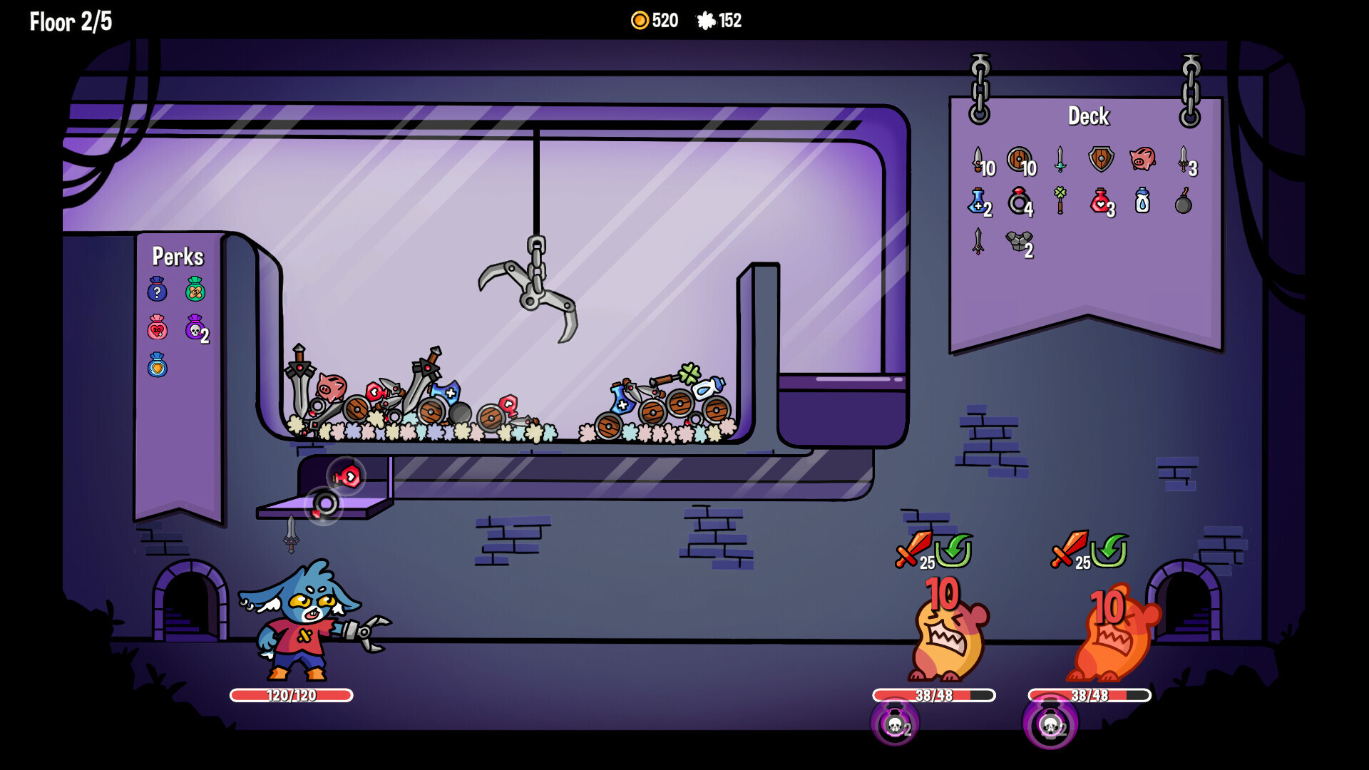 Скриншот из игры Dungeon Clawler - 38