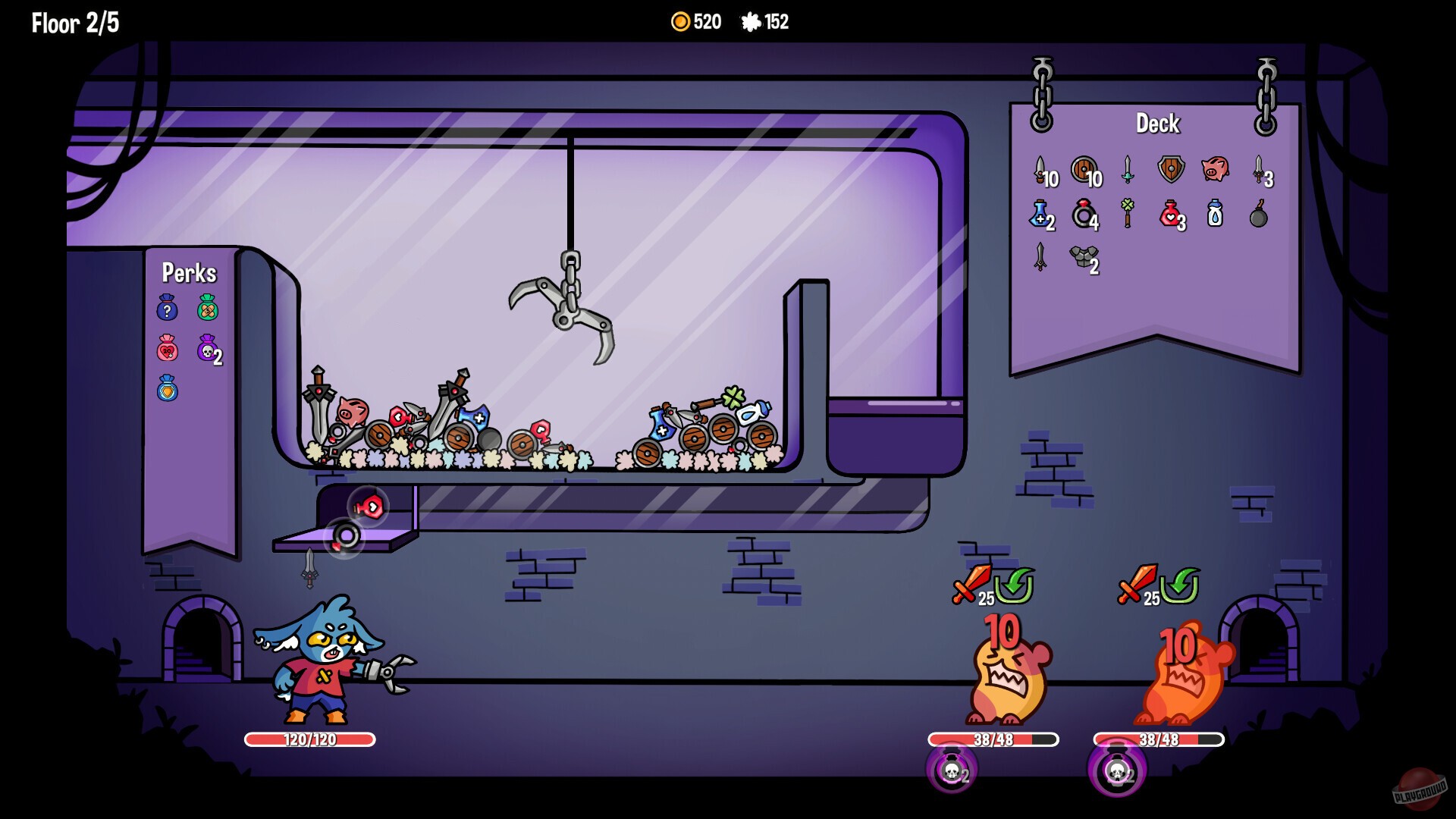 Скриншот из игры Dungeon Clawler - 24