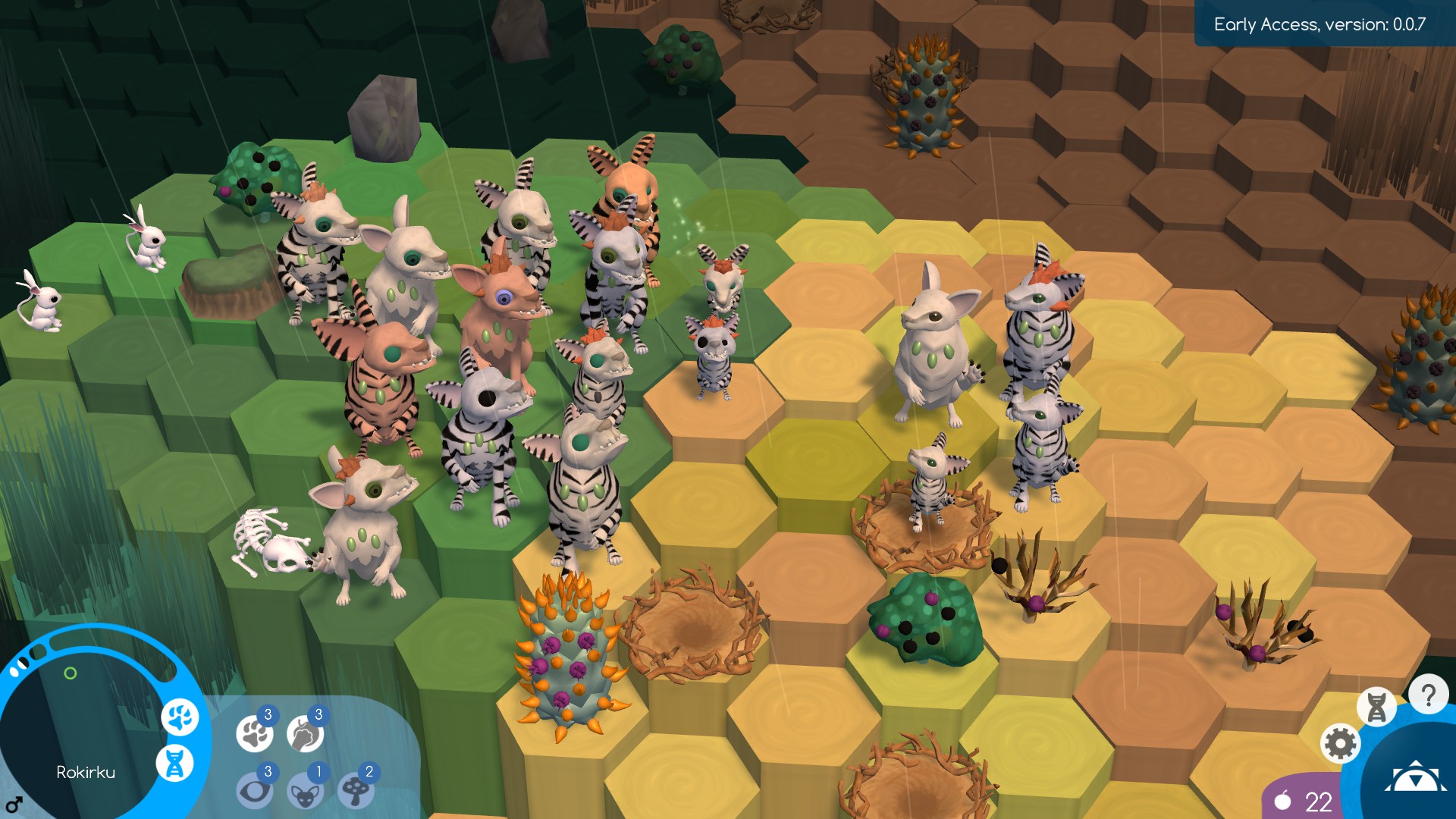 Скриншот из игры Niche - a genetics survival game - 1