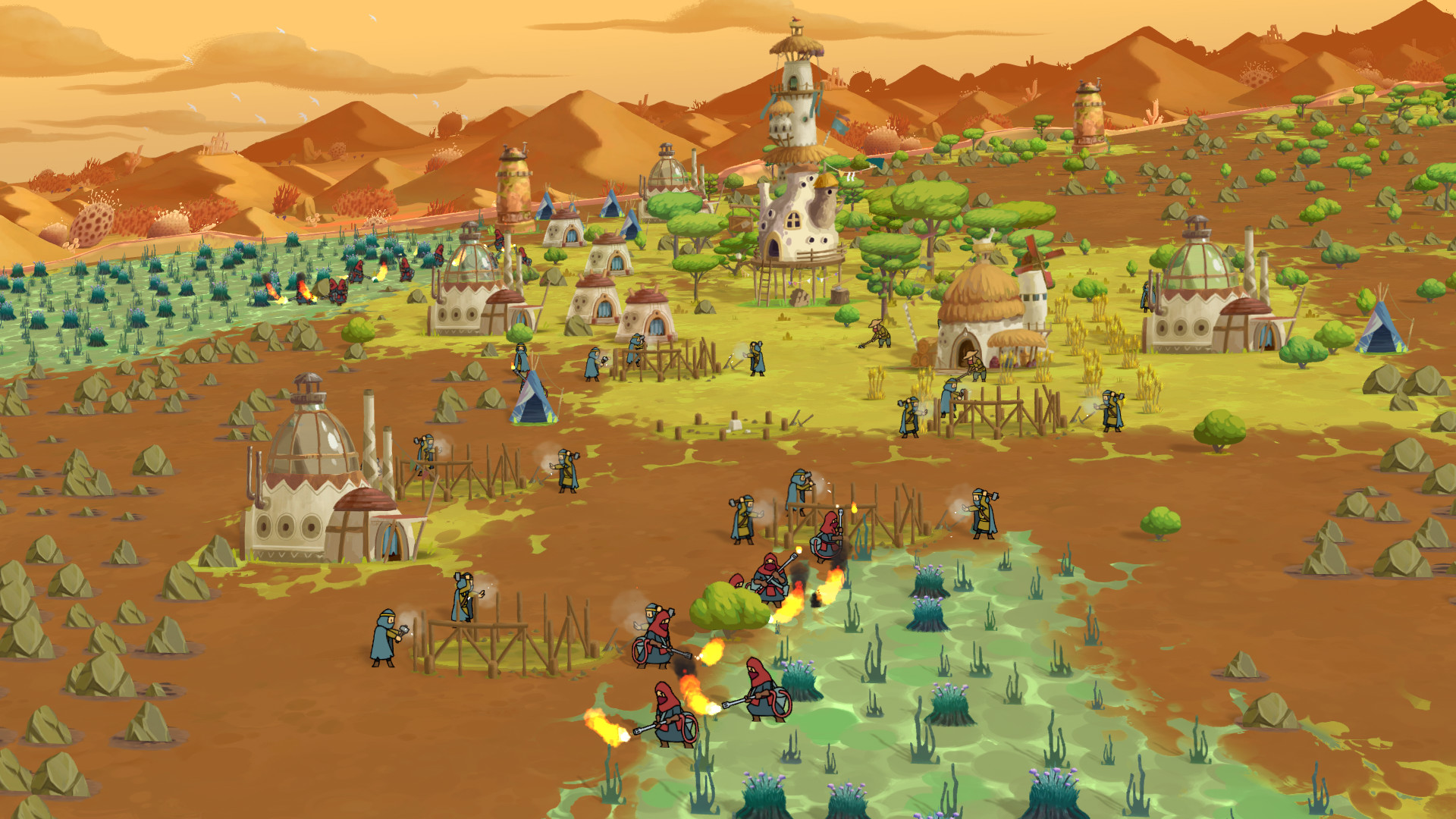 Скриншот из игры The Wandering Village - 3