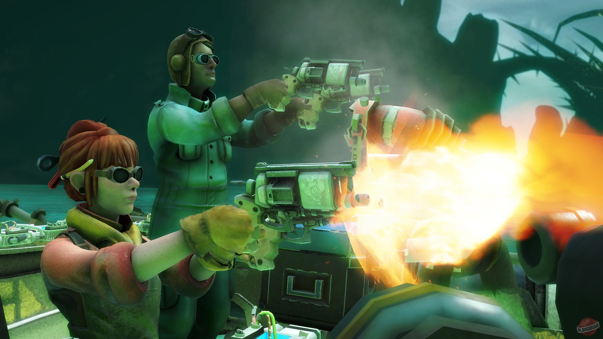 Скриншот из игры Hover Junkers - 12