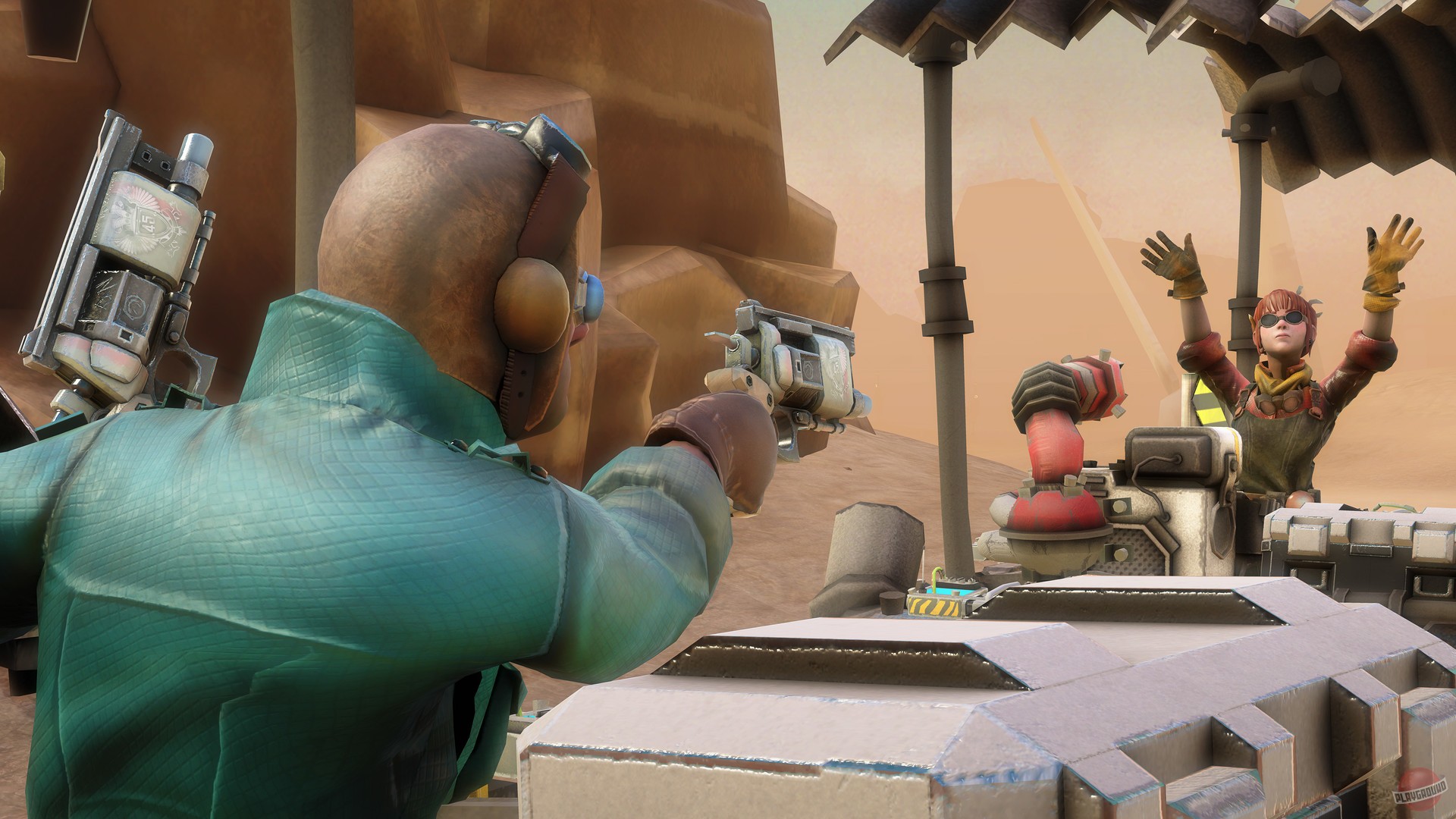 Скриншот из игры Hover Junkers - 9