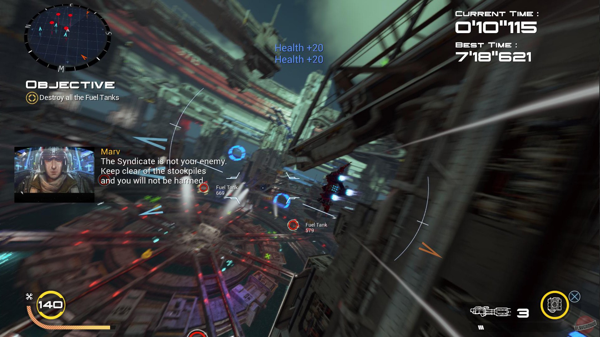 Скриншот из игры Strike Vector EX - 8