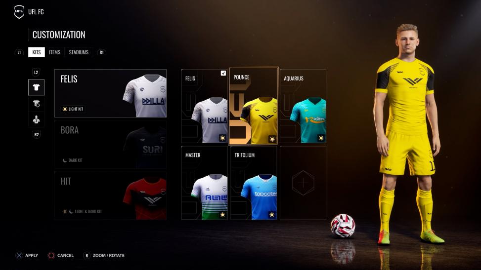 Скриншот из игры UFL - 12