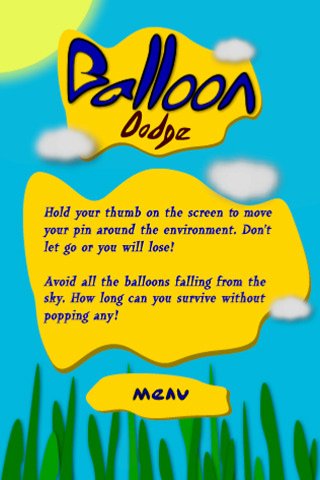 Скриншот из игры Balloon Dodge - 4