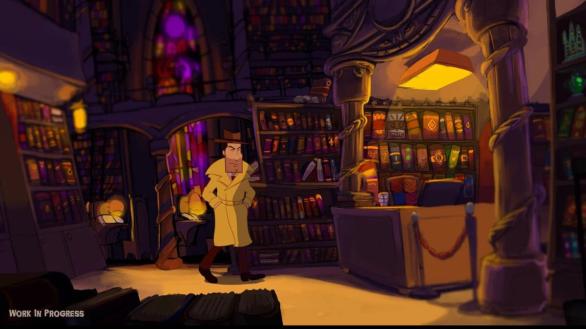 Скриншот из игры Gibbous - A Cthulhu Adventure - 22