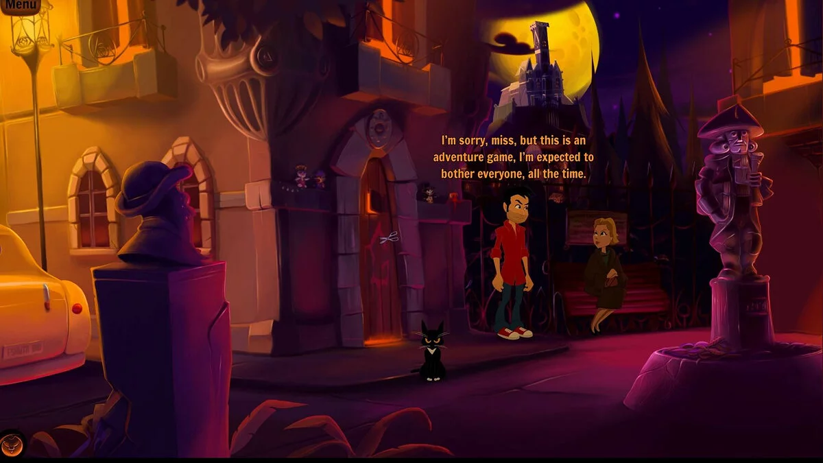 Скриншот из игры Gibbous - A Cthulhu Adventure - 10