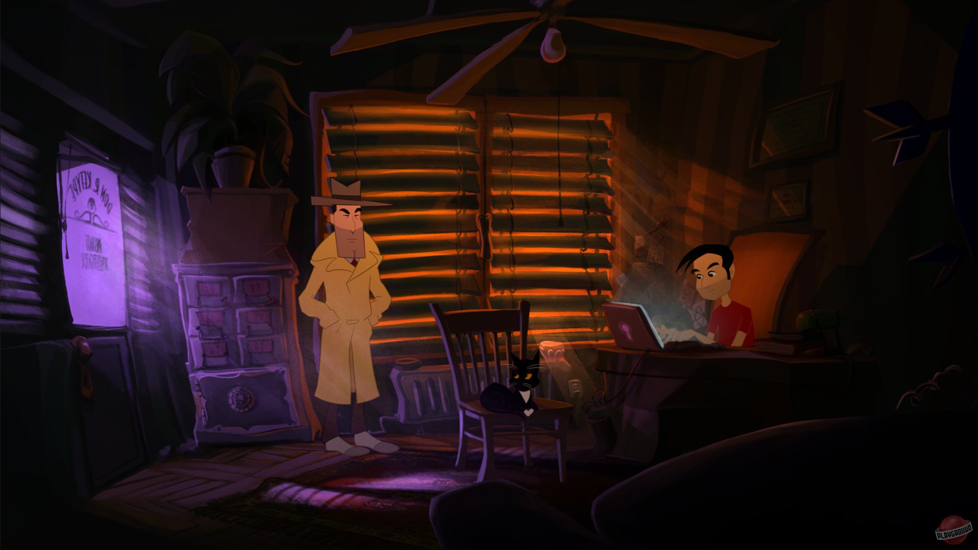 Скриншот из игры Gibbous - A Cthulhu Adventure - 12