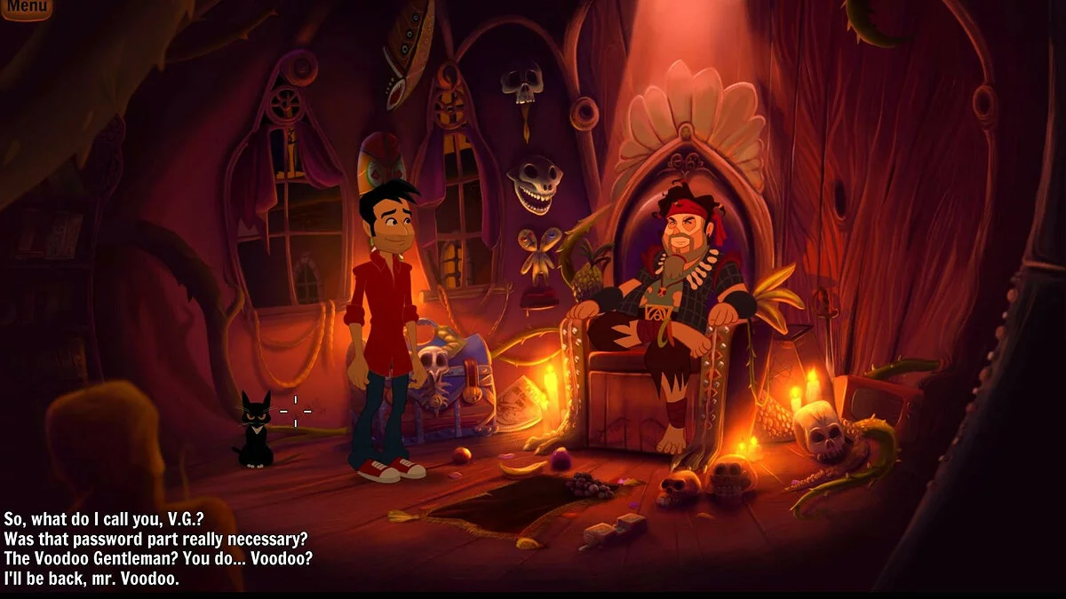 Скриншот из игры Gibbous - A Cthulhu Adventure - 33