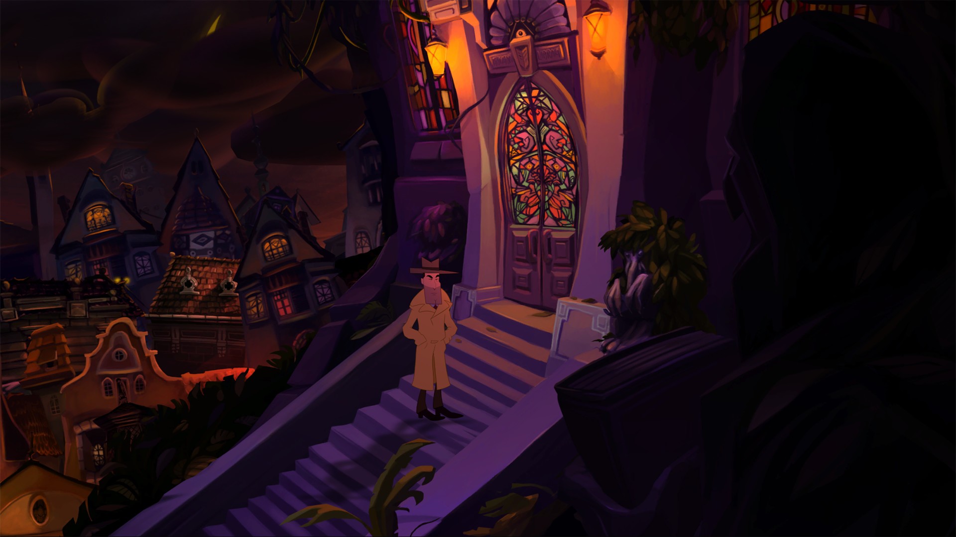 Скриншот из игры Gibbous - A Cthulhu Adventure - 13